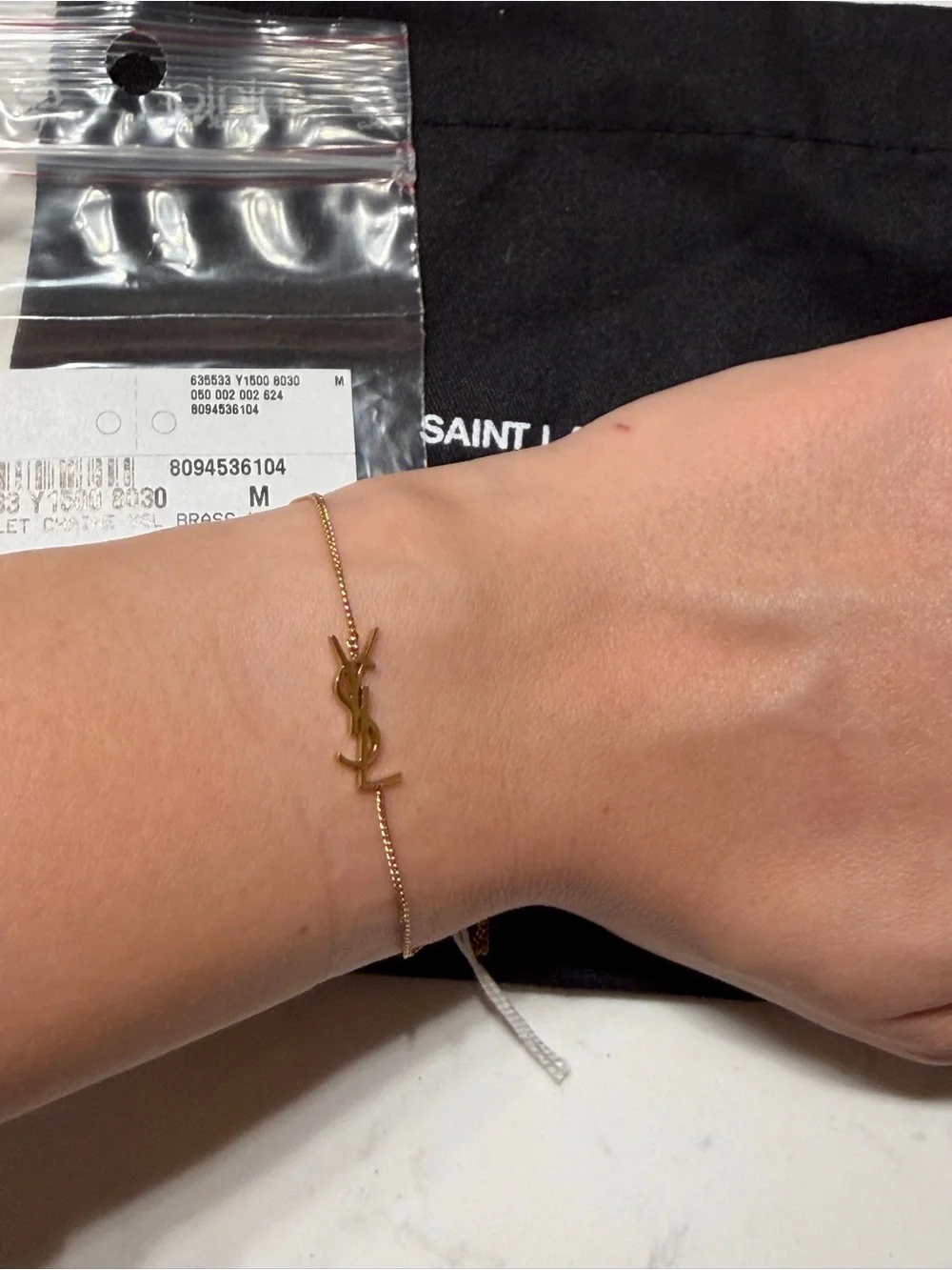 Saint Laurent YSL bracelet